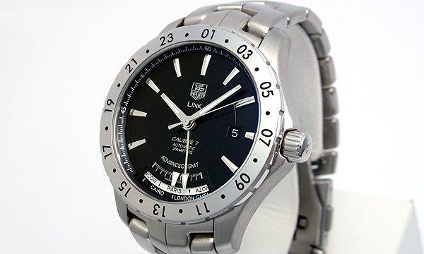 タグホイヤー リンクキャリバー７ＧＭＴ J2010.BA0591 ブラック